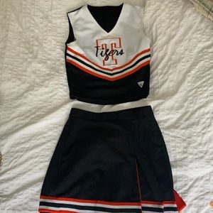 Embroidered Cheerleading Costume